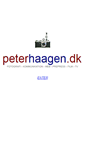 Mobile Screenshot of peterhaagen.dk